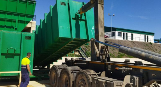 La Planta de transferencia de Chiclana ya funciona a modo de pruebas